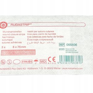 Rudastrip paski do zamykania ran 6mm* 75mm 3szt